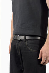 Leather belt