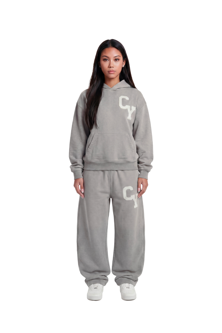 Hoodie CY porté