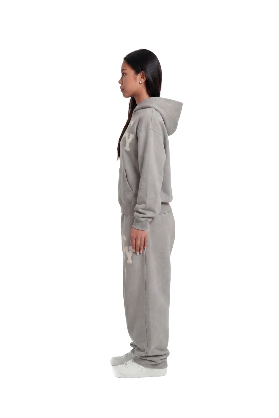 Hoodie CY porté