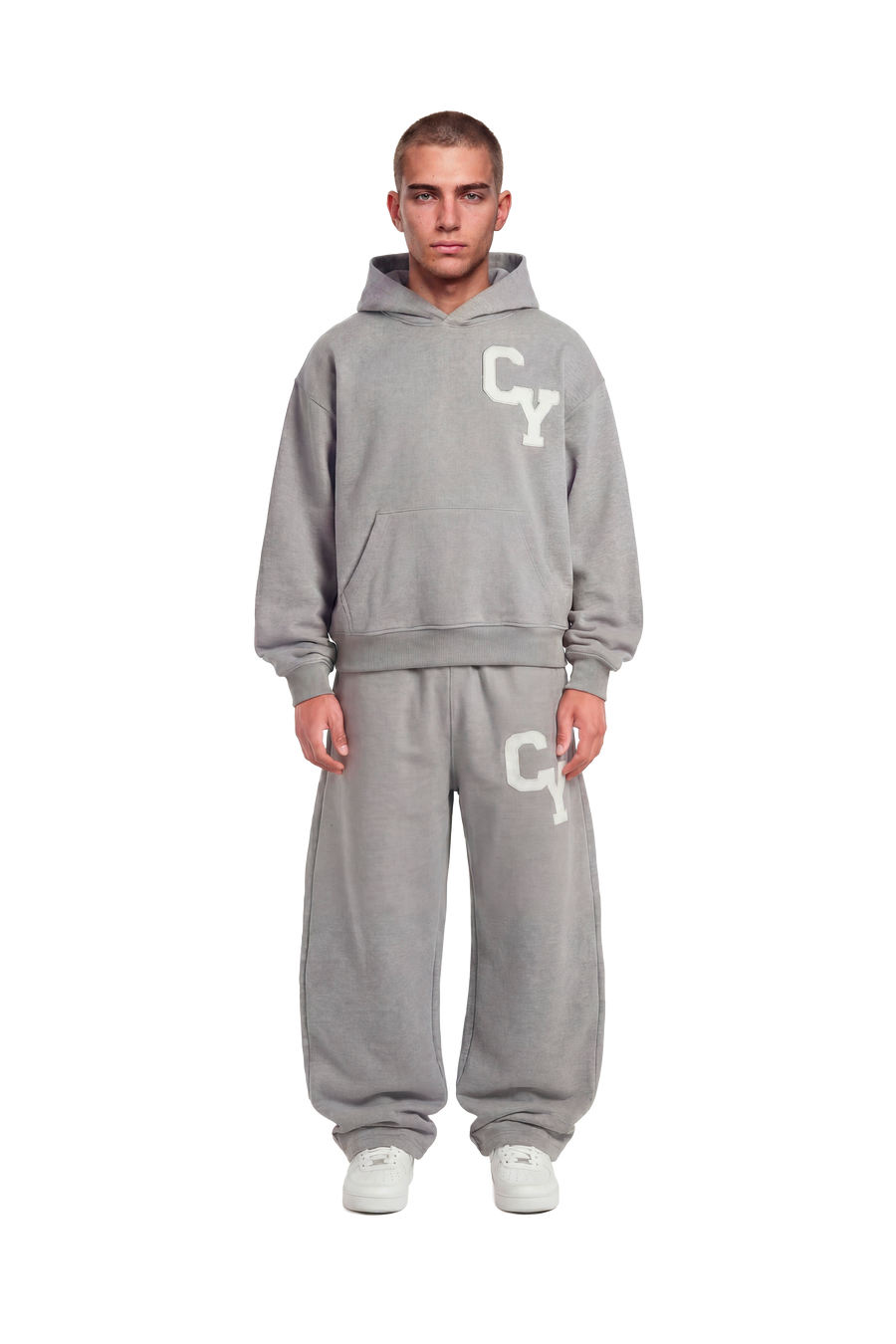 Hoodie CY porté
