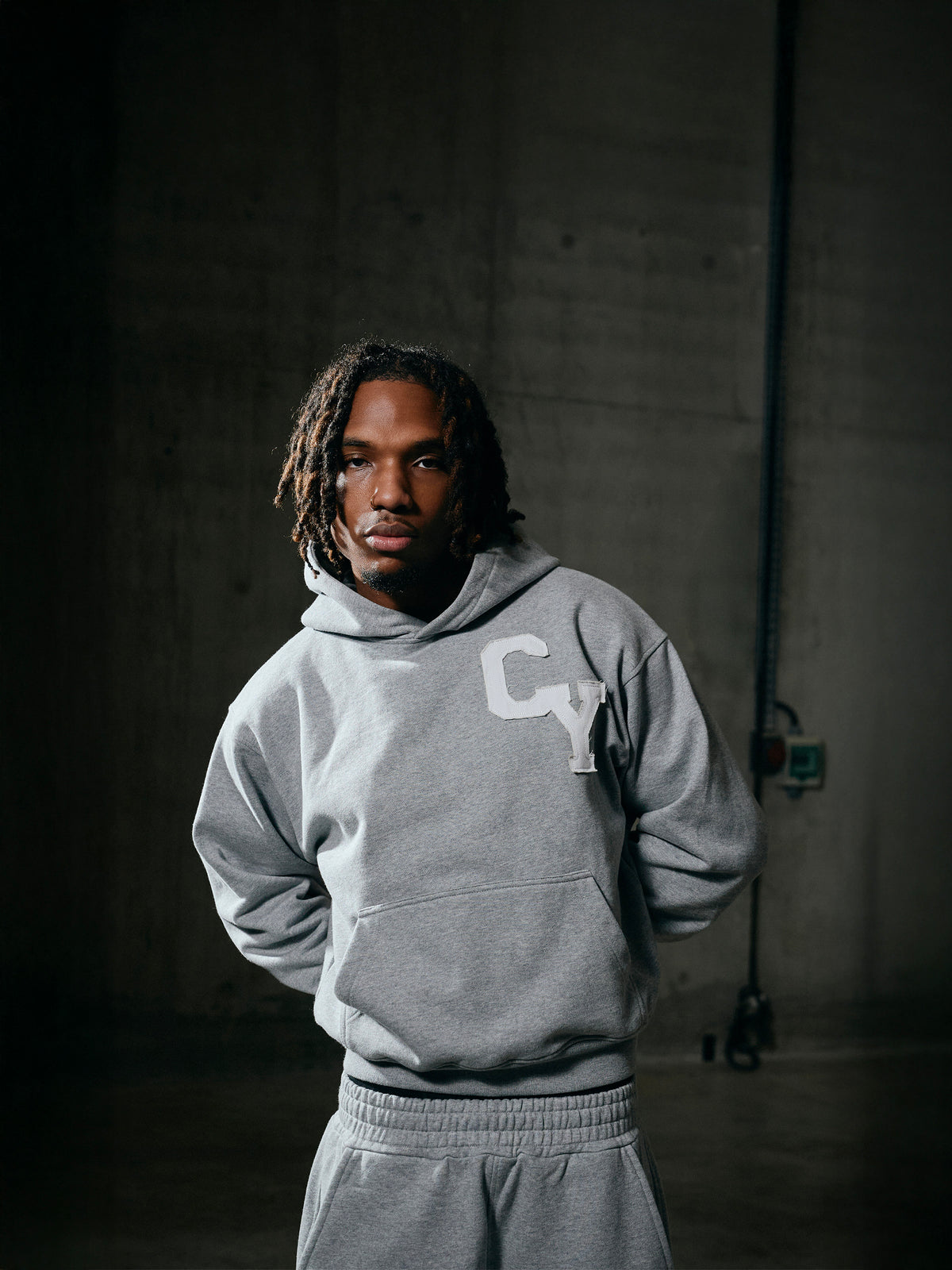 Hoodie CY Grey