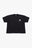 T-shirt streetwear noir minimaliste par Cynique. 210 GSM, coupe oversize, broderie fine. L’essence du style brut et net.