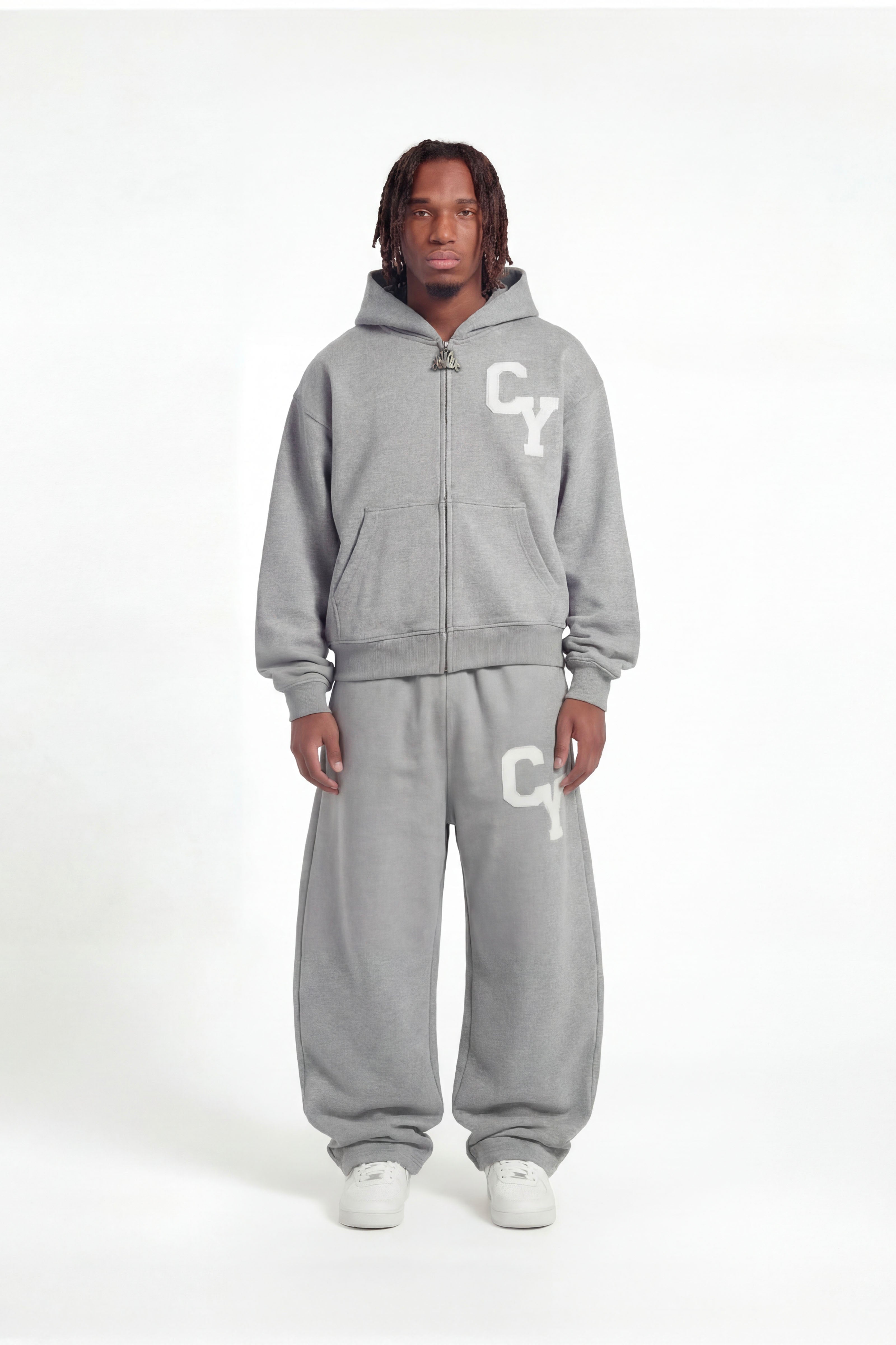 Zip streetwear confortable | Hoodie zip boxy 400 GSM – CYNIQUE